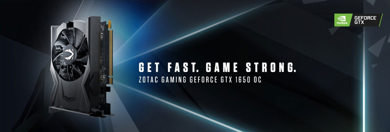 ZOTAC GAMING GeForce GTX 1650 OC 4GB GDDR6 128-bit Gaming Graphics 